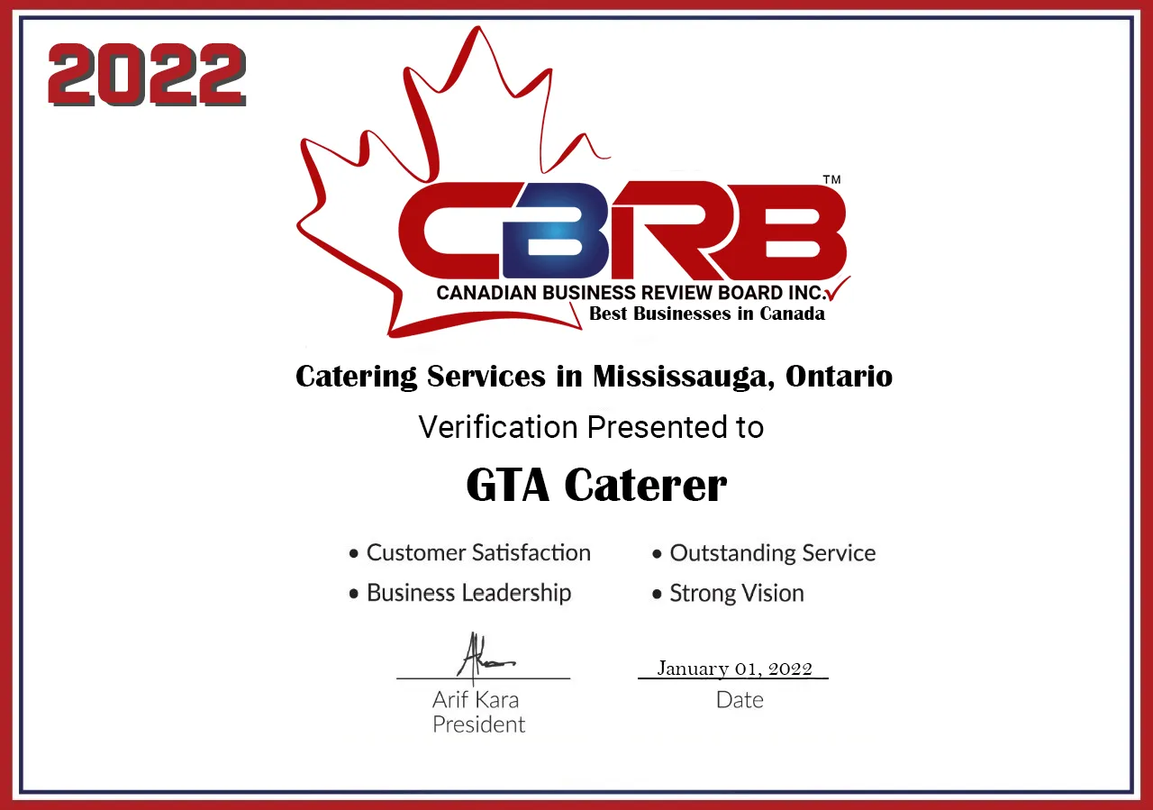 GTA-Caterer-Certificate