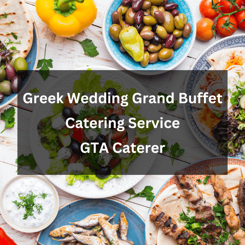 Greek Wedding Grand Buffet